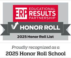 Evans Elementary School has been named an Honor Roll School by the Educational Results Partnership for the 2025 school year - article thumnail image